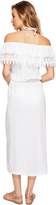 Thumbnail for your product : La Blanca Costa Brava Off the Shoulder Midi Dress Cover-Up