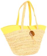 Thumbnail for your product : Magid Corn Straw Button C2007 Tote