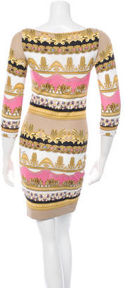 Just Cavalli Digital Print Mini Dress