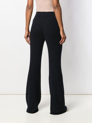 Golden Goose Flared Ribbed Trousers