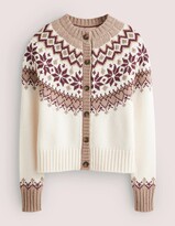 Thumbnail for your product : Boden Chunky Fair Isle Cardigan