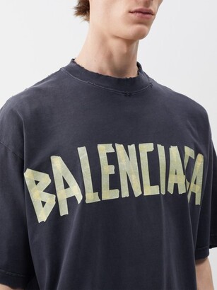 Balenciaga Balenciaga distressed t-shirt L