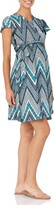 Thumbnail for your product : Everly Grey Women's Kathy Maternity and Nursing Flutter Sleeve Wrap Dress