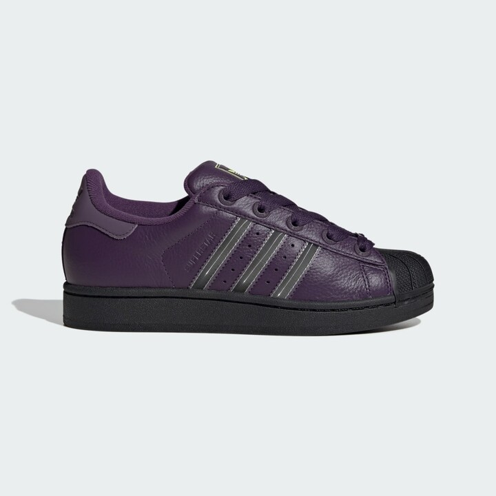 adidas Superstar II Shoes Aurora Plum M 4 / W 5 Womens