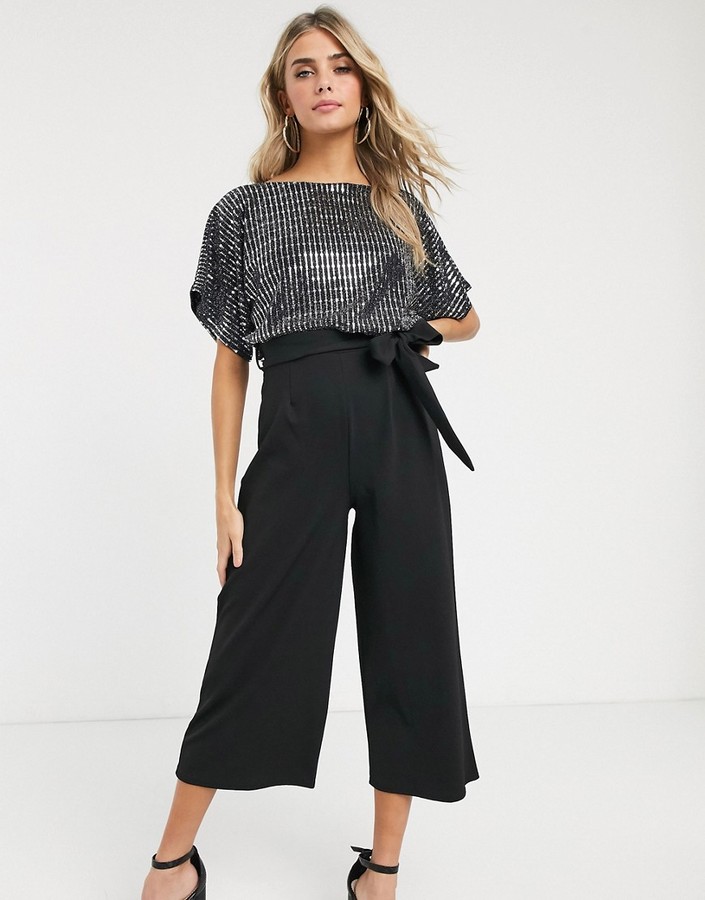 batwing culotte jumpsuit