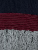Thumbnail for your product : Balenciaga Mixed Wool And Cotton Sweater Multicolor