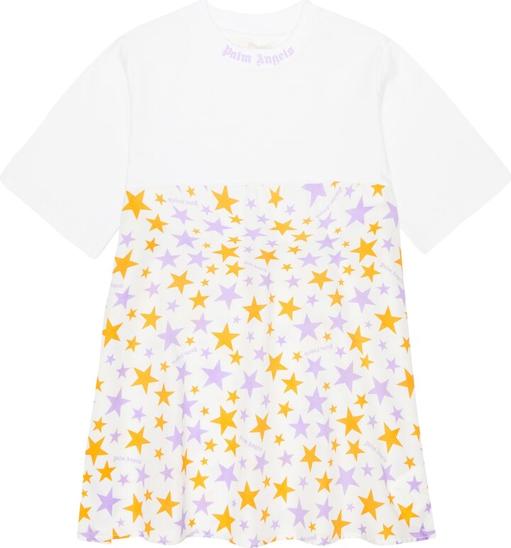 Printed cotton dress