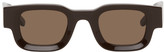 Thumbnail for your product : Rhude Brown Thierry Lasry Edition Rhevision Sunglasses