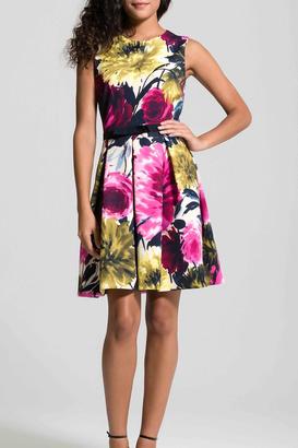 Taylor Floral Scuba Dress