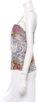 Thumbnail for your product : Christian Lacroix Embroidered Silk Top w/ Tags