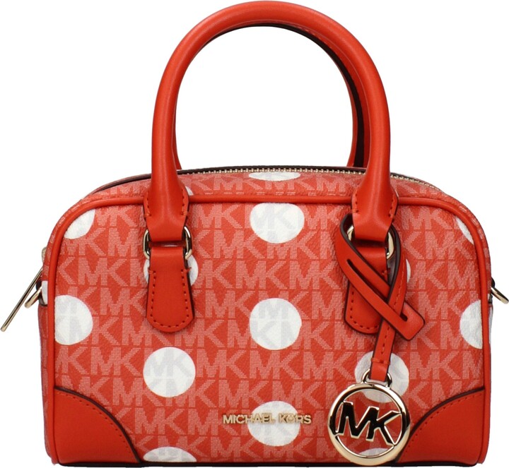 Michael Kors Orange Fabric Women's Handbag