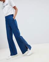 Thumbnail for your product : Vila pinstripe wide leg pants