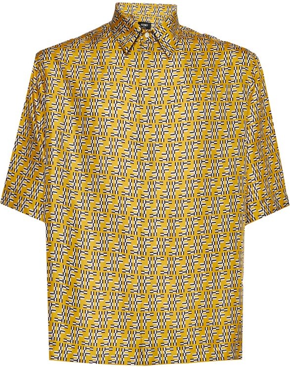 Fendi FF Printed Short-Sleeved Shirt