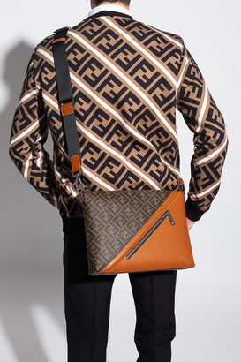 Fendi 'Messenger' Shoulder Bag Men's Brown - ShopStyle