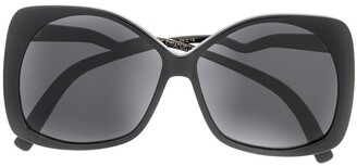 Emmanuelle Khanh Oversized Square Frame Sunglasses