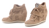 Thumbnail for your product : Ash Bowie Suede Sneakers with Hidden Wedge