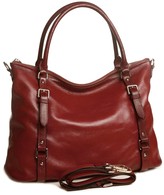 Thumbnail for your product : Vicenzo Leather Callie Croc Embossed Leather Shoulder Tote Bag