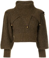 Thumbnail for your product : Chanel Pre Owned Funnel Neck Jumper