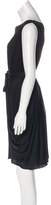 Thumbnail for your product : Saint Laurent Draped Sleeveless Dress