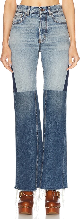 Chloe Flare Jeans in Denim-Medium