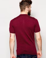 Thumbnail for your product : Farah Knitted Polo Shirt in Slim Fit