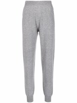 Thumbnail for your product : Fabiana Filippi High-Waist Knitted Track Trousers