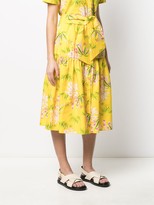 Thumbnail for your product : Kenzo Floral Print Midi Skirt
