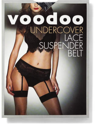 Voodoo Undercover Lace Suspender Belt