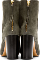 Thumbnail for your product : Isabel Marant Grey Suede Bootsy Alona Boots
