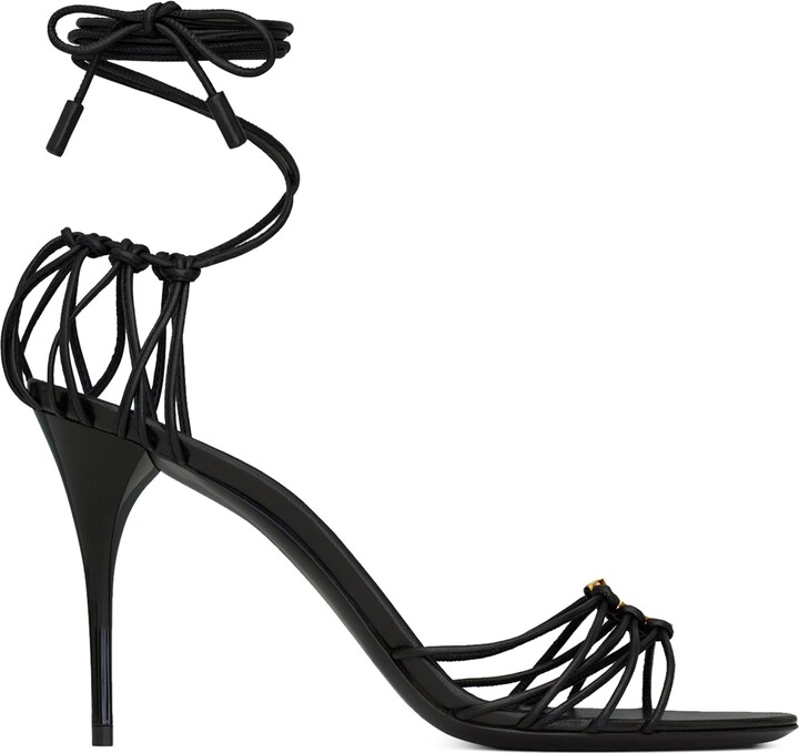 Saint Laurent Babylone Heeled Sandals 90