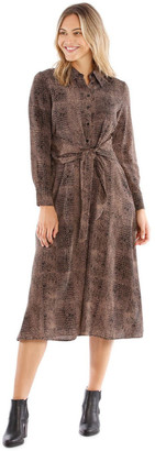 wayne cooper leopard print dress