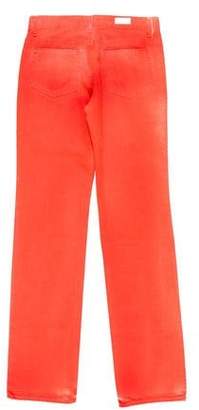 Versace Jeans Mid-Rise Straight-Leg Jeans