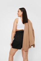 Thumbnail for your product : Nasty Gal Womens Plus Size Relaxed Distressed Mom Shorts