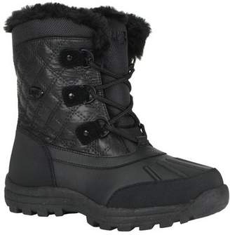 Lugz Women's Tallulah WR Boot - Black Permahide/Nylon Boots