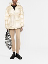 Thumbnail for your product : Just Cavalli Down Funnel-Neck Coat