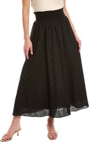 Thumbnail for your product : Pearl by Lela Rose Eyelet Midi Skirt