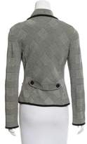 Thumbnail for your product : Herve Leger Wool-Blend Knit Jacket