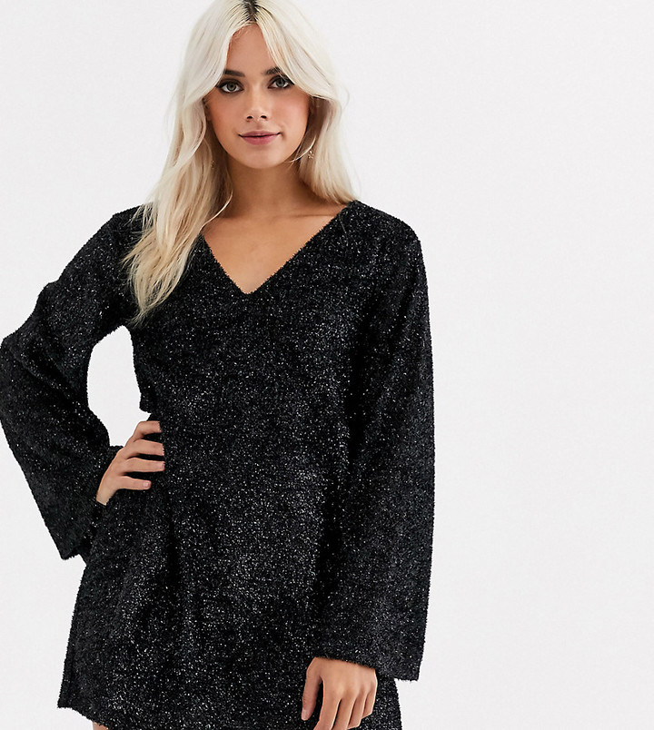 asos bell sleeve dress