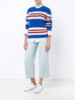 Thumbnail for your product : Current/Elliott cropped wide leg jeans