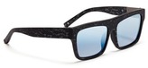Thumbnail for your product : Nobrand x Linda Farrow mirror frosted acetate sunglasses