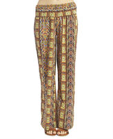 Thumbnail for your product : Wet Seal Wide Leg Tribal Print Pants