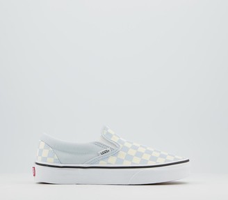 light grey checkerboard vans