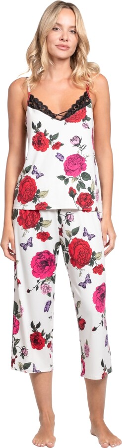 Linea Donatella Women's Sleepwear Toile Garden Pj Set