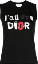 2003 pre-owned J'adore tank top 