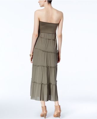 INC International Concepts Tiered Convertible Maxi Skirt, Created for Macy's