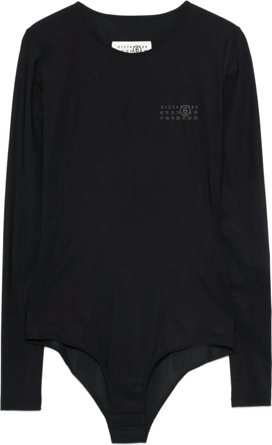 MM6 MAISON MARGIELA Long-Sleeve Bodysuit