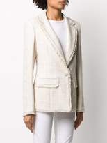 Thumbnail for your product : Liu Jo Single-Breasted Tweed Blazer