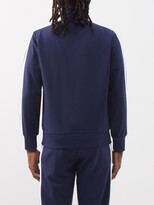 Thumbnail for your product : Palm Angels Logo-print Jersey Track Jacket - Navy