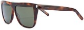 Thumbnail for your product : Saint Laurent Eyewear New Wave 1 square-frame sunglasses