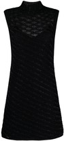 Thumbnail for your product : Ermanno Scervino Embellished Open-Knit Dress